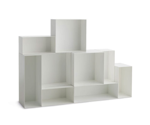 Bookcase Alma a Parete