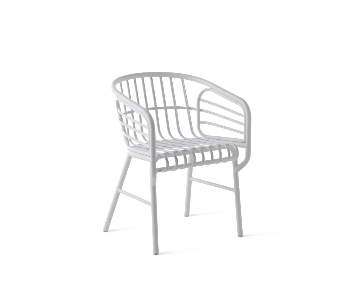 Chair Raphia Alluminio
